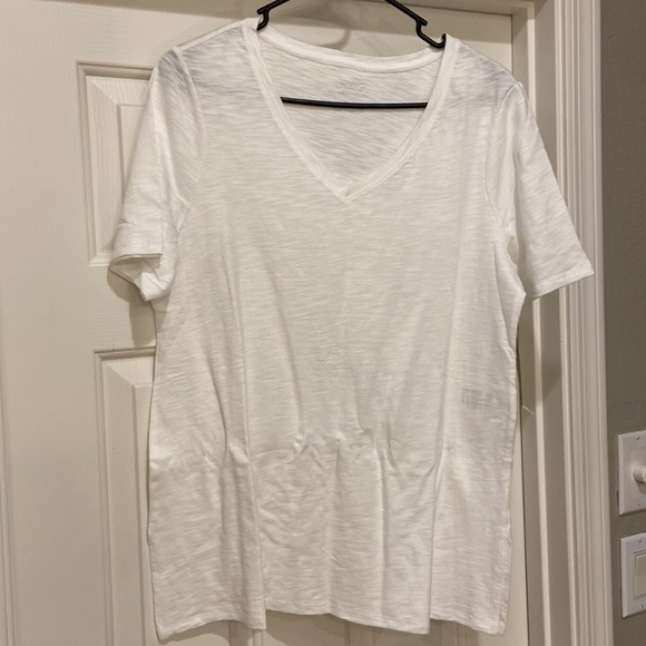 Chicos bundle, 2 cotton/modal tops Black and White Size 1 - Picture 3 of 7